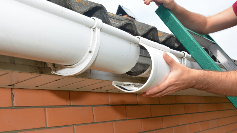 Commercial Gutter Replacement in Burlington, North Carolina