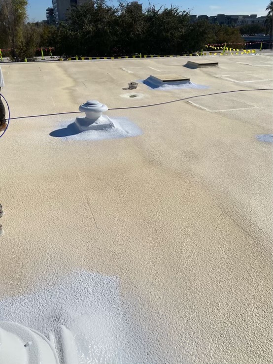 Commercial Spray Foam Roof Coating in Oak Ridge, North Carolina